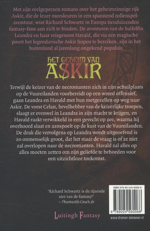 De vuureilanden / Het geheim van Askir / 5 achterkant