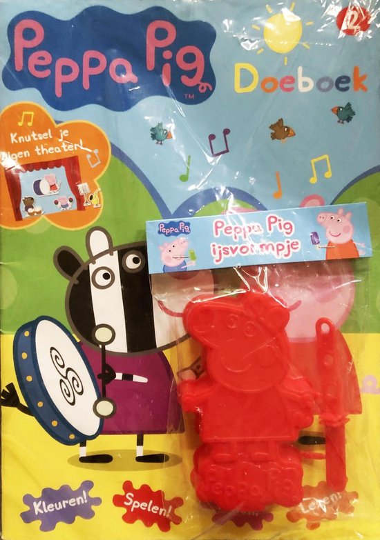 Big Balloon Publishers Peppa Pig Doeboek Met Ijsvormpje