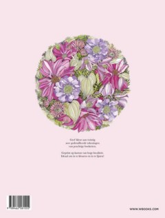Bloemenparadijs kleurboek achterkant