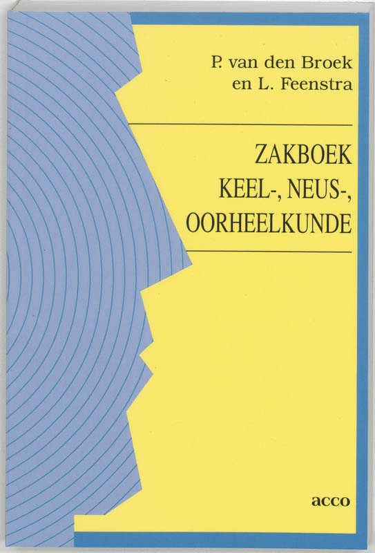 Zakboek Keel Neus Oorheelkunde