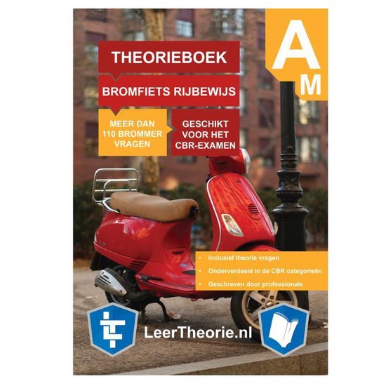 BrommerTheorieboek Rijbewijs Am 2021 – Nederland – CBR BromfietsTheorie Boek