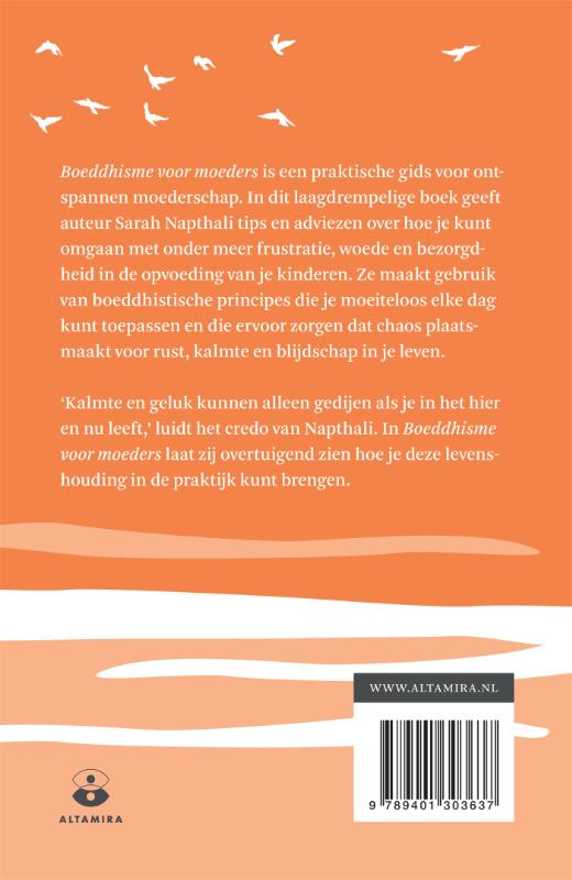 Boeddhisme voor moeders Boeddhisme voor moeders achterkant