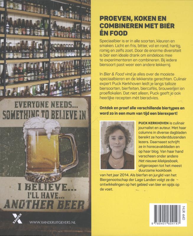Bier & food achterkant