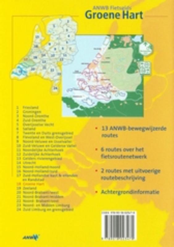 Groene hart / ANWB fietsgids / 18 achterkant