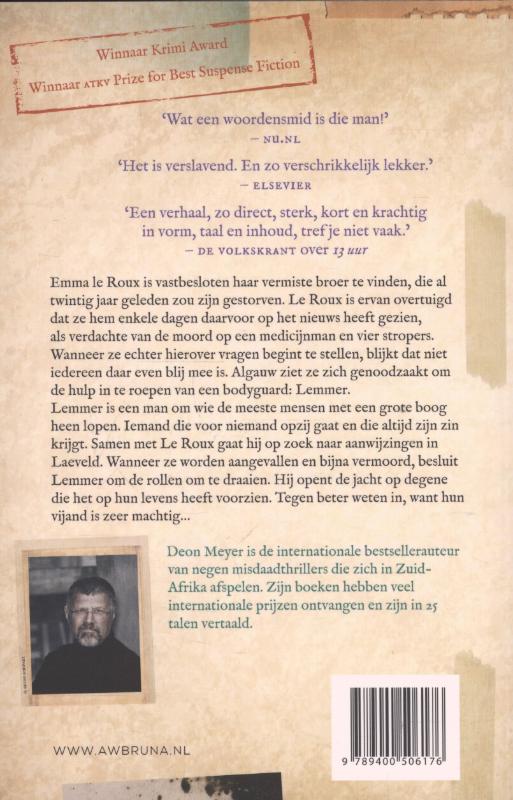 Onzichtbaar / Lemmer / 1 Onzichtbaar / Lemmer / 1 achterkant