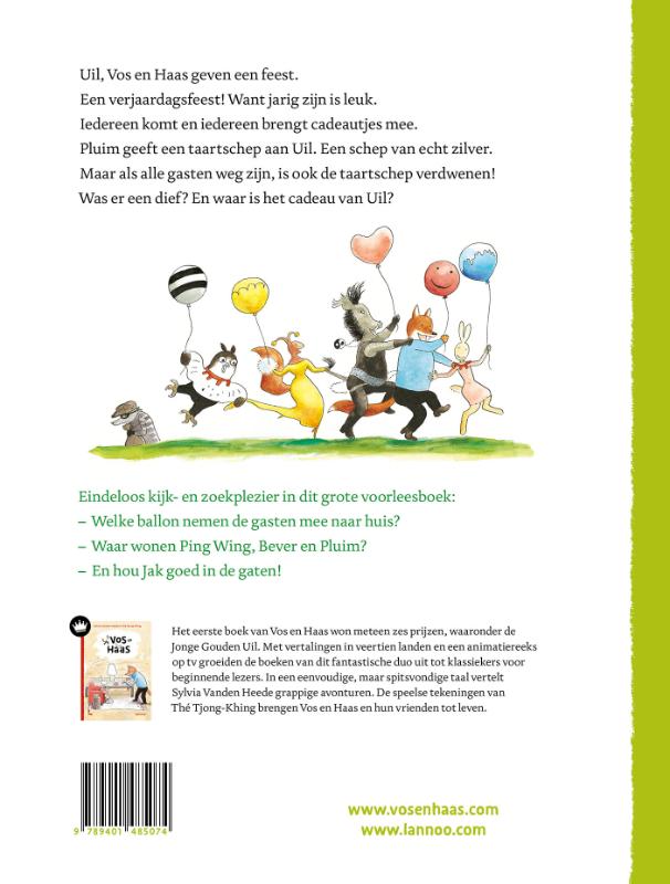 Waar is het cadeau? / Vos en Haas achterkant
