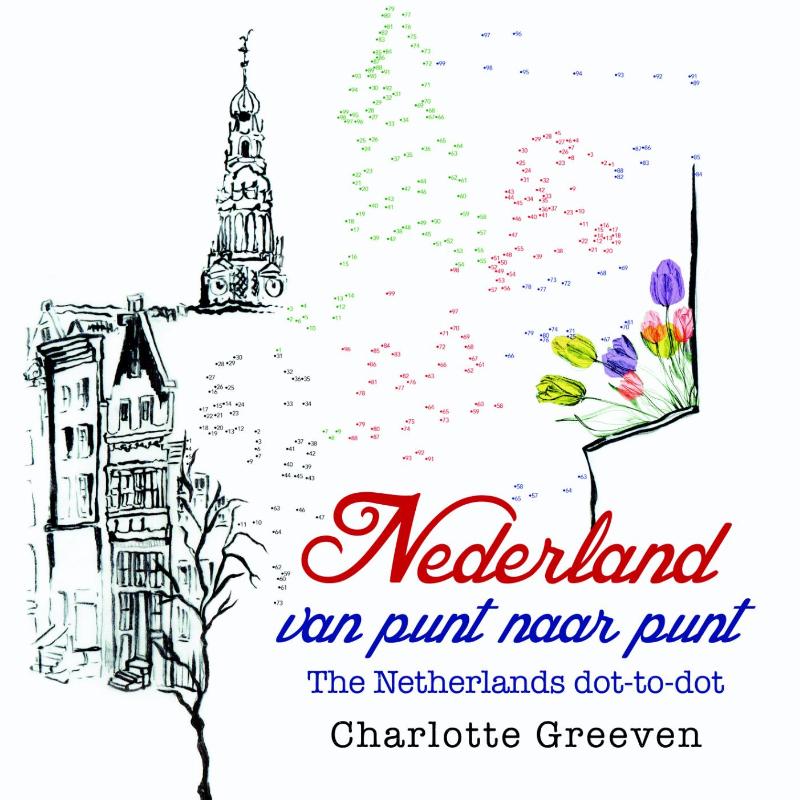 Nederland van punt naar punt/The Netherlands dot-to-dot