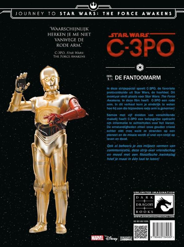 De Fantoomarm / Star Wars C-3PO / 1 achterkant