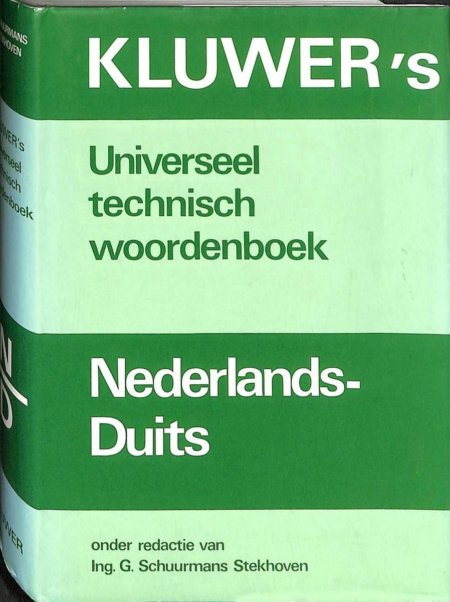 UNIVERS.TECHN.WDB.NEDERLANDS-DUITS