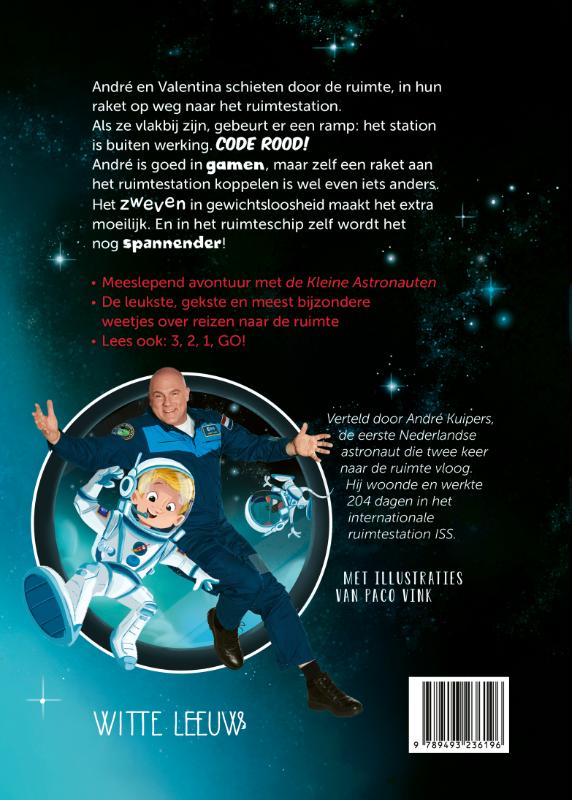 Code Rood! / André Kuipers achterkant