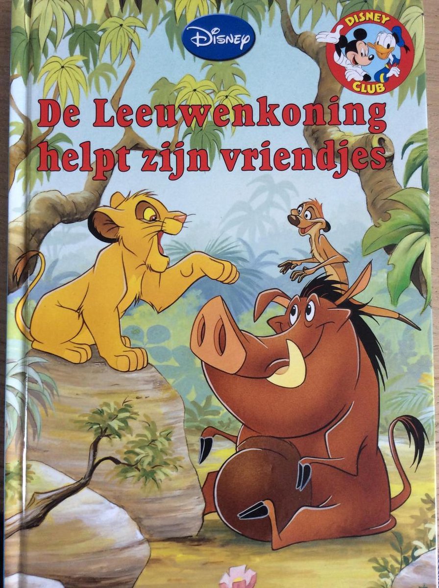 Disney Club leesboek met CD : de Leeuwenkoning helpt zijn vriendje