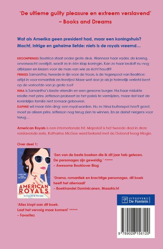 Majesteit / American Royals / 2 Majesteit / American Royals / 2 achterkant