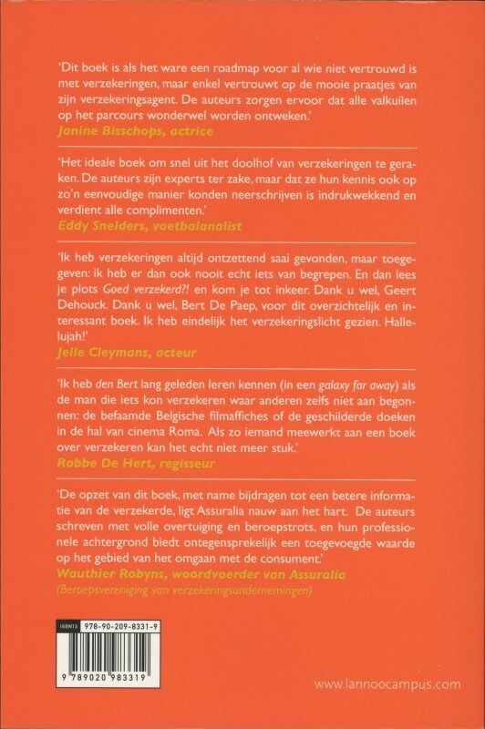 Goed verzekerd?! achterkant
