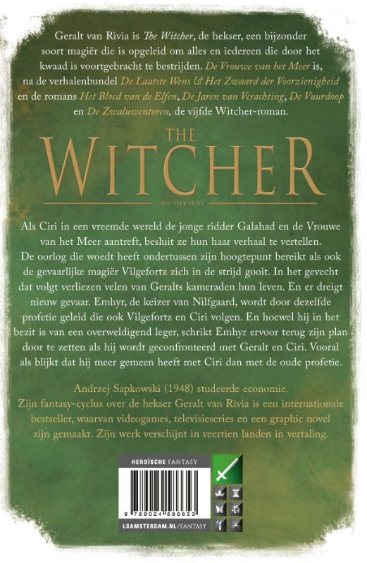 De Vrouwe van het Meer / The Witcher / 7 achterkant