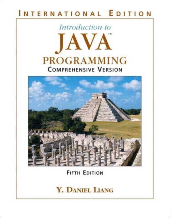 Introduction to Java Programming