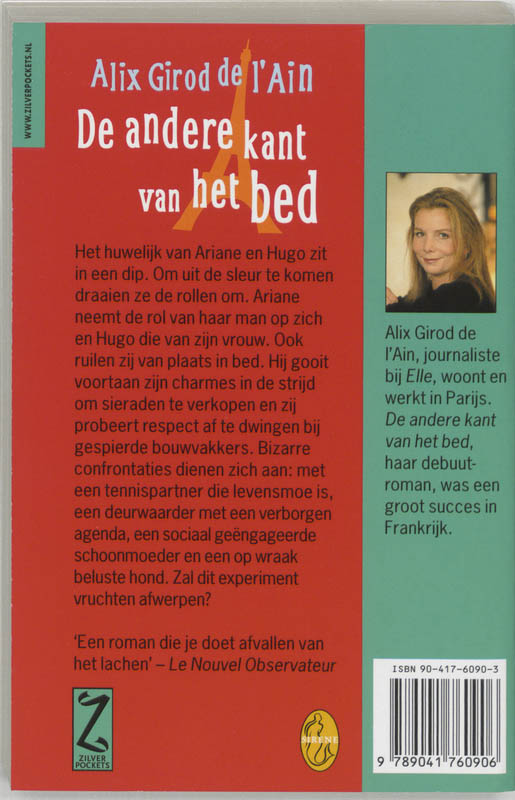 De andere kant van het bed achterkant