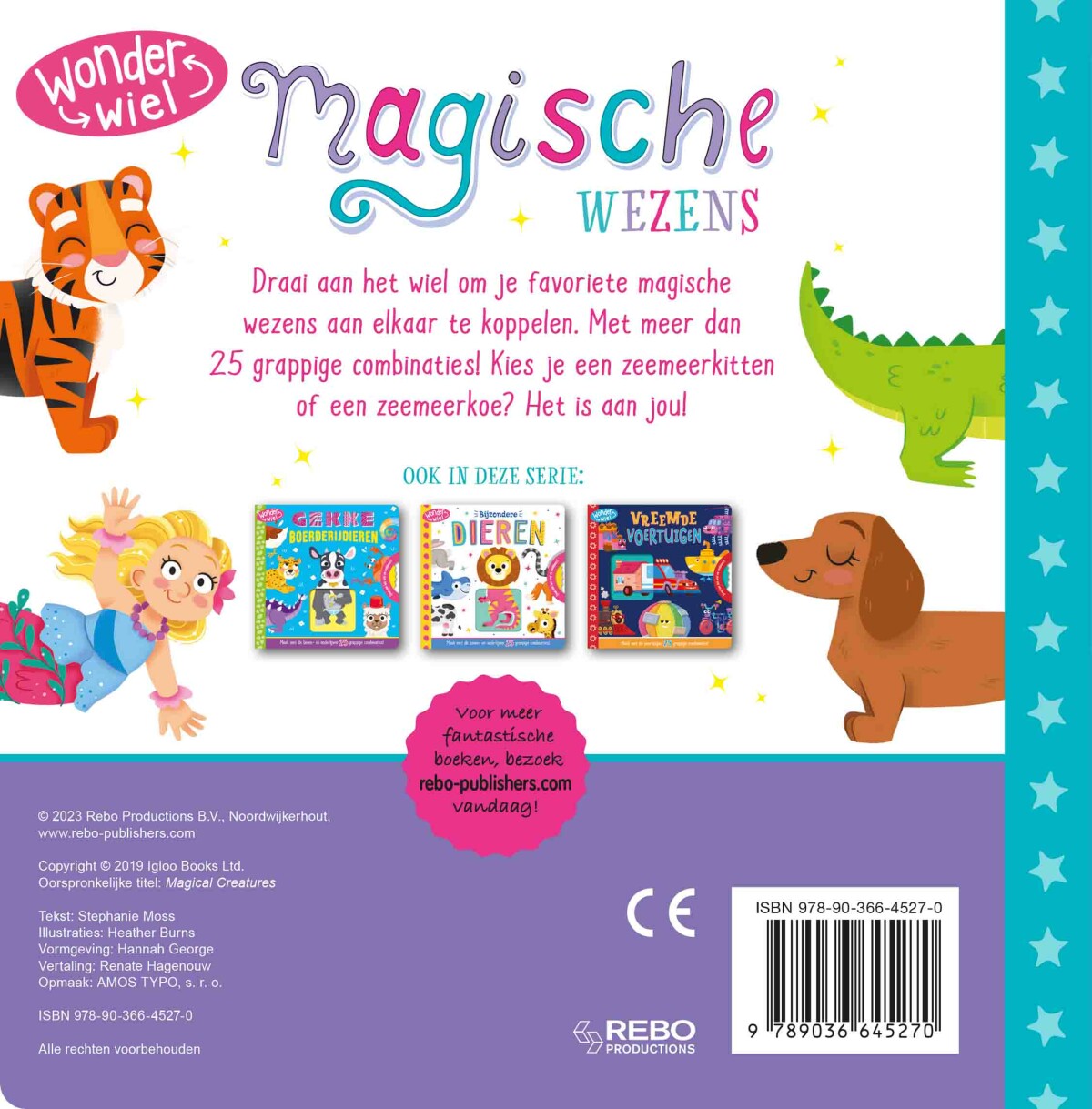 Magische wezens - Wonderwiel achterkant