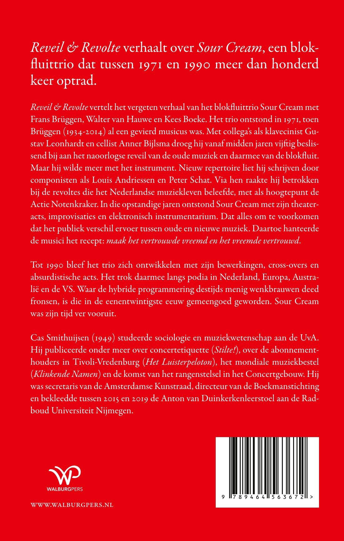 Reveil en Revolte achterkant