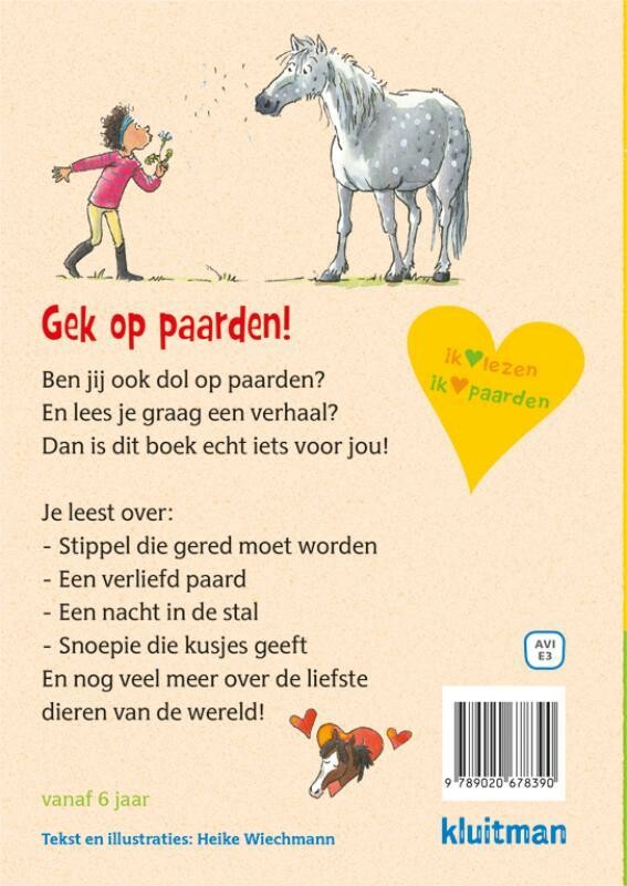 Gek op paarden / Ik ♥ lezen achterkant