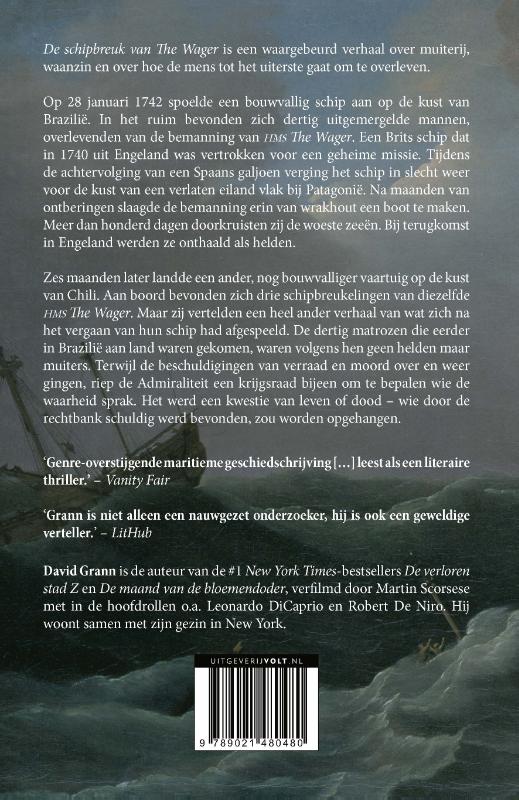 De schipbreuk van The Wager achterkant