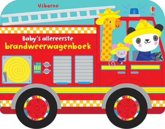 Baby's allereerste brandweerwagenboek