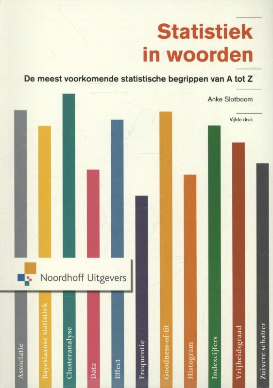 Anke Slotboom Statistiek In Woorden / Vast Boek / Methode Niet Van Toepassing