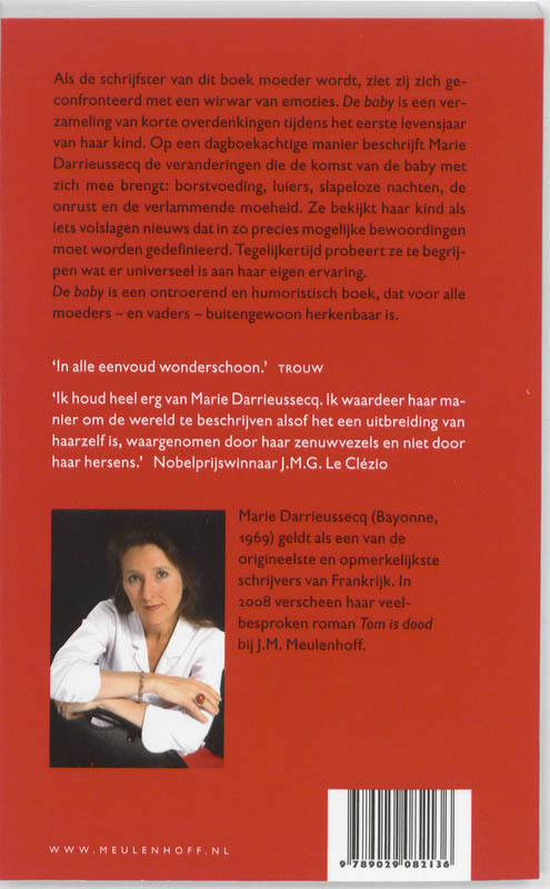 De baby De baby achterkant