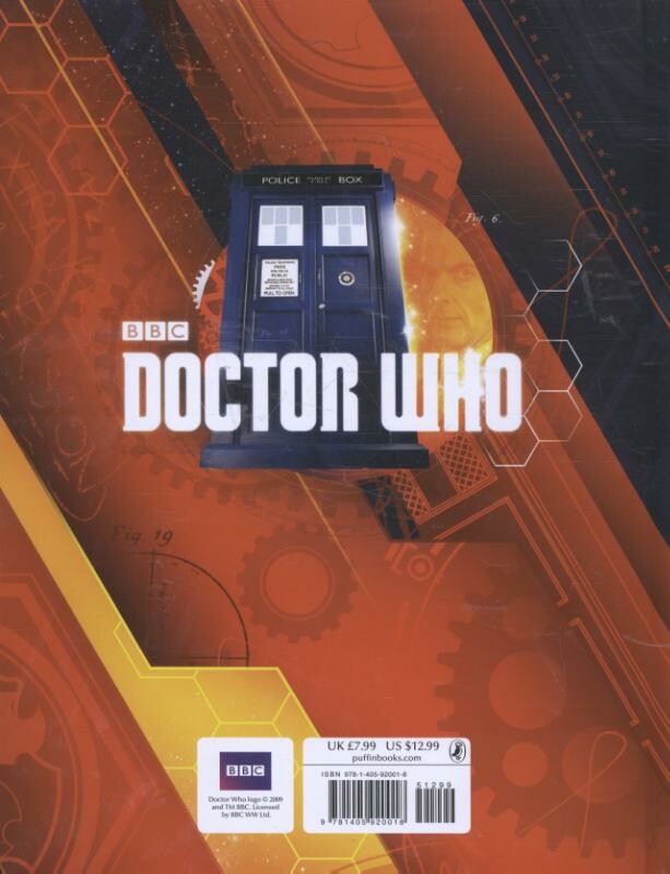 DOCTOR WHO OFFICAL ANNUAL 2016 HC achterkant