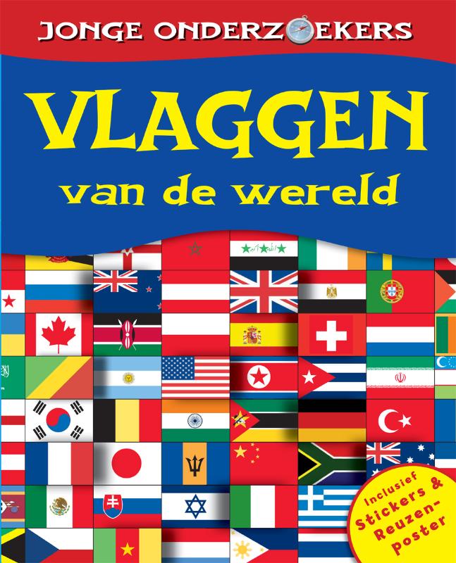 Jonge Onderzoekers - Vlaggen Van De Wereld (Inclusief Poster En Stickers)