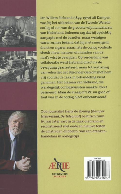 De zaak Siebrand achterkant