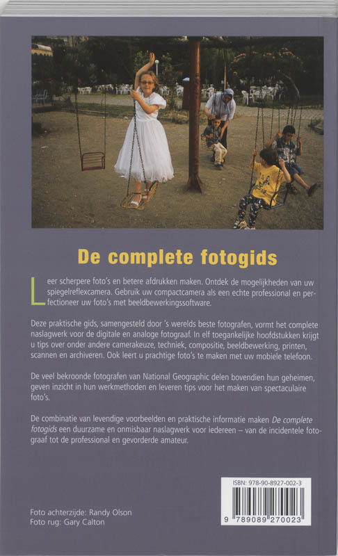 De complete fotogids / National Geographic achterkant