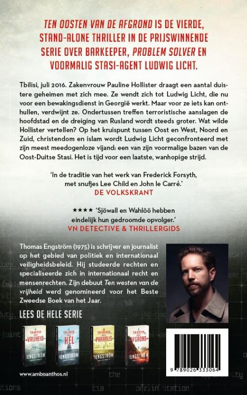 Ten oosten van de afgrond / Ludwig Licht / 4 achterkant