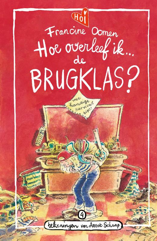 boekenbalie_9789021482309_cover Hoe overleef ik de brugklas? / Hoe overleef ik / 4