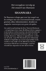 De elfenstenen van Shannara / Shannara reeks achterkant
