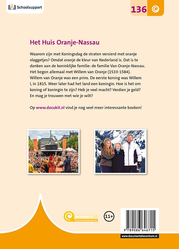 Het Huis Oranje-Nassau / Informatie / 136 achterkant