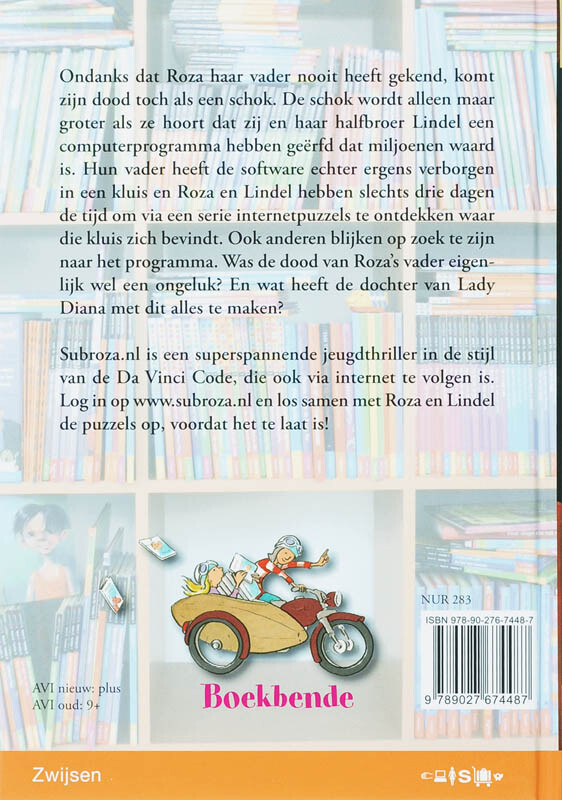 Subroza.nl / Boekbende achterkant