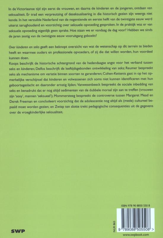 Over kinderen en seks achterkant