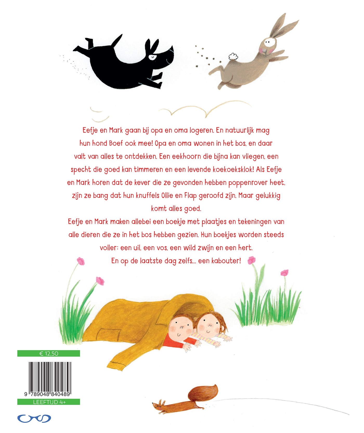 De konijnenkeuteldropfabriek / Iris & Michiel achterkant