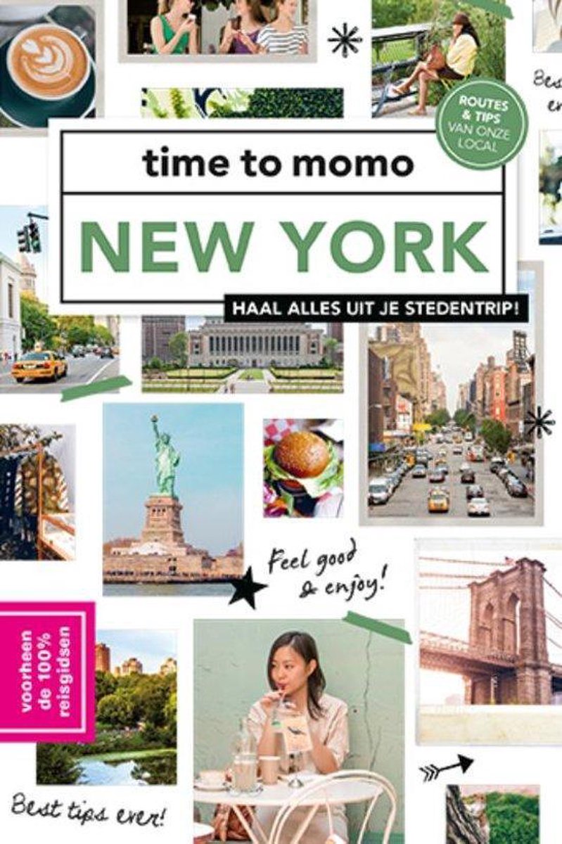 100% New York - Ontdek de stad in 6 wandelingen (stadsgids 2018 editie) covers kunnen verschillen maar zijn de zelfde boekjes