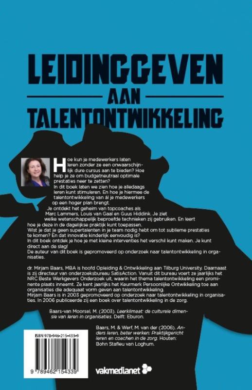 Leidinggeven aan talentontwikkeling achterkant