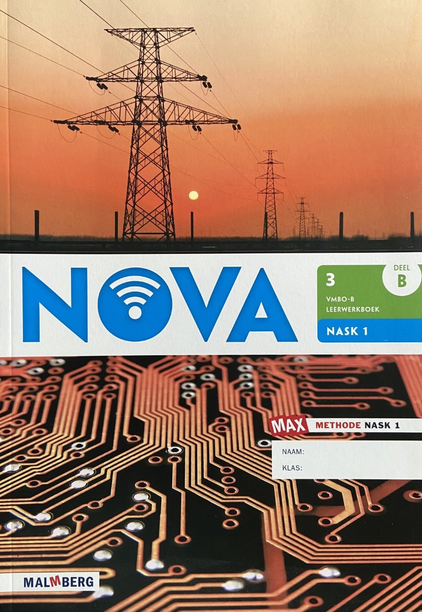 NOVA 3 VMBO-B LEERWERKBOEK NASK 1 B