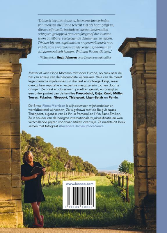 De grote wijnfamilies De grote wijnfamilies achterkant