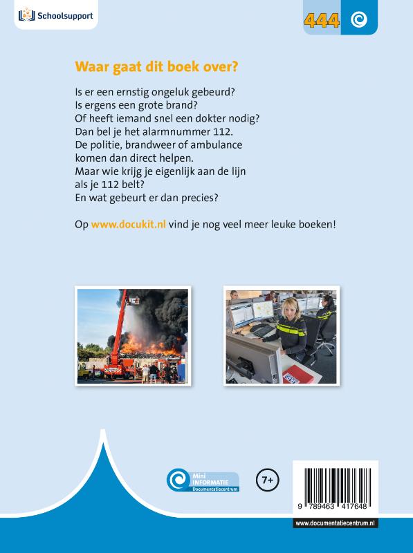 112 / Mini Informatie / 444 achterkant