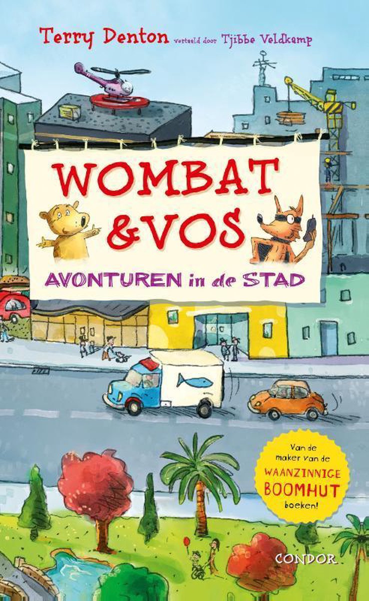 boekenbalie_9789492899392_cover Avonturen in de stad / Wombat & Vos