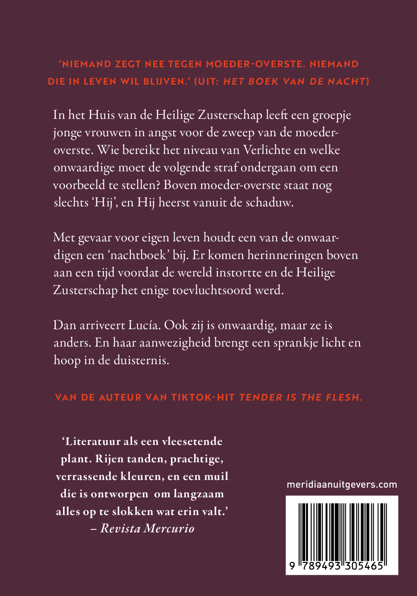 Het boek van de nacht achterkant