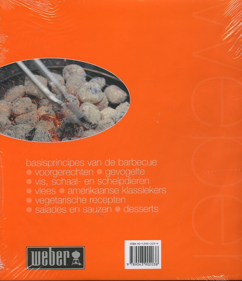Weber's barbecue- en grillboek achterkant