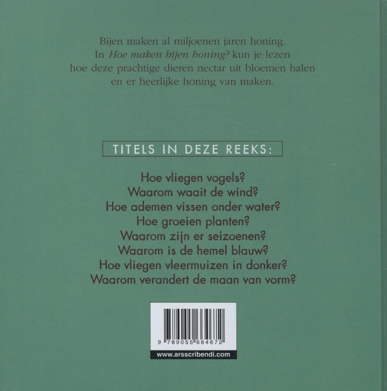 Hoe maken bijen honing? / Vertel eens achterkant