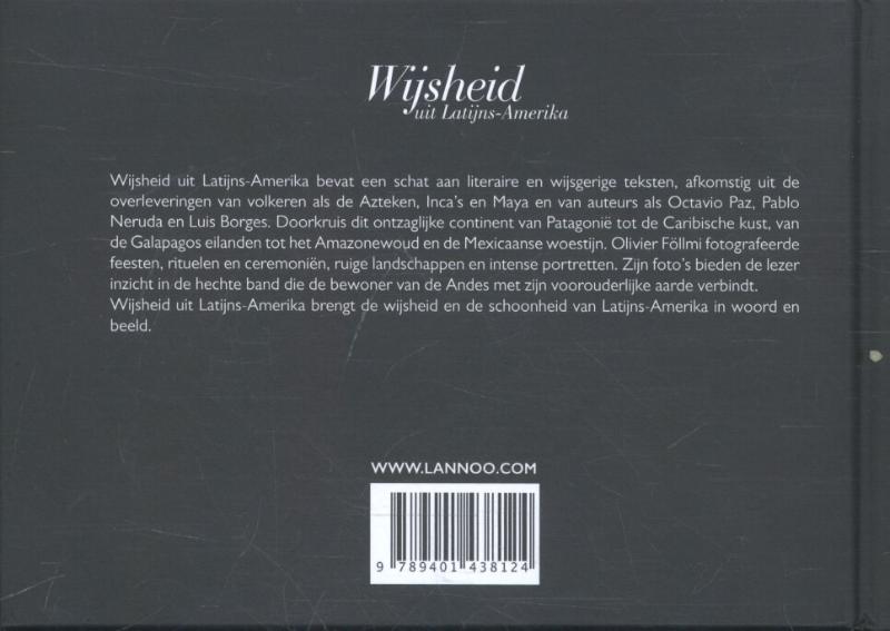 Wijsheid uit Latijns-Amerika achterkant