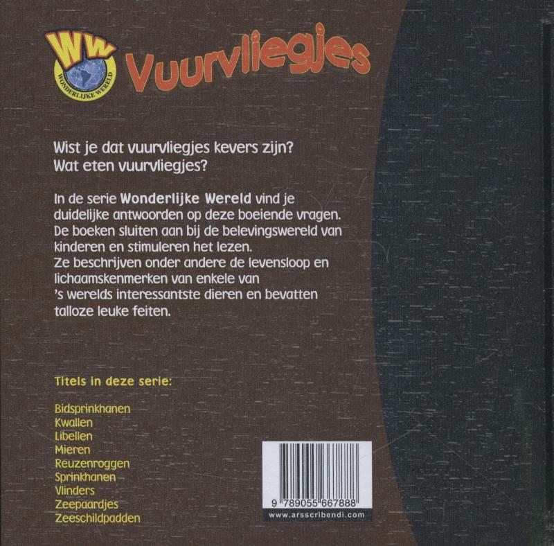 Wonderlijke wereld  -   Vuurvliegjes achterkant