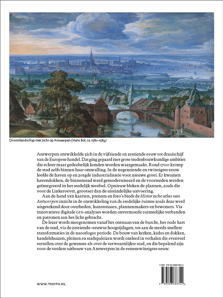 Historische atlas van Antwerpen Historische atlas van Antwerpen achterkant